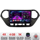 Navigatie Hyundai I10 2013-2019 A-HY38 4+64 InCell Display 1K Android Waze USB Navigatie Internet Youtube Radio CarStore Technology