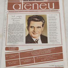 ATENEU - revistă social-culturală (martie 1989) Nr. 3