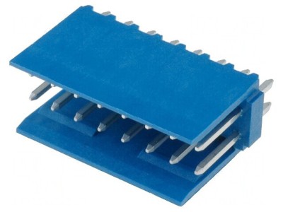 Soclu cablu-placă HE14 2,54mm 16 PIN THT 3A foto