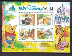 Canada 1996 Disney MI bl.20 MNH