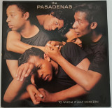 Disc Vinil - The Pasadenas &lrm;&ndash; To Whom It May Concern-CBS &lrm;&ndash; CBS 462877 1, Pop
