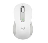 Mouse Logitech M650 L Silent (stangaci), Bluetooth, Wireless, Bolt USB receiver, Alb - RESIGILAT