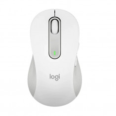 Mouse Logitech M650 L Silent (stangaci), Bluetooth, Wireless, Bolt USB receiver, Alb - RESIGILAT