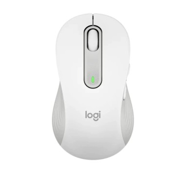 Mouse Logitech M650 L Silent (stangaci), Bluetooth, Wireless, Bolt USB receiver, Alb - RESIGILAT foto