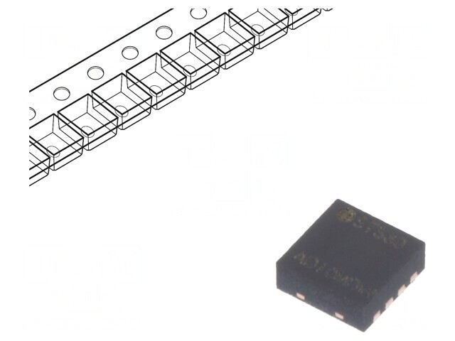 Senzor de Temperatura 2,4-5,5VDC AEC-Q100 DFN8