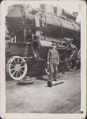 HST 374S Poză locomotivă maghiară Pacific anii 1930-1940 foto