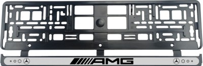 Set 2 bucati, suport numar inmatriculare Mercedes AMG foto