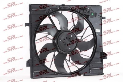 Ventilator radiator Mercedes Gl/Gls, M/Gle-Class /, X-Class, motor: 3.0 CDI, 3.0 d, 3.0 V6 T, 3.0 V6k, 4.7 V8 T, 5.5 V8 T, cu modul electronic, 850 foto