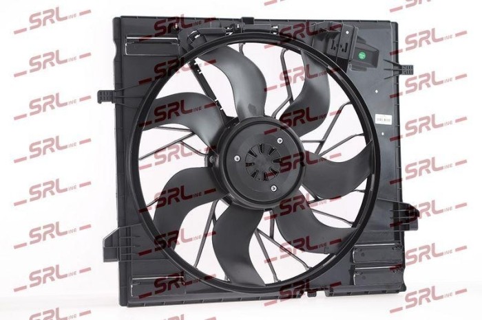 Ventilator radiator Mercedes Gl/Gls, M/Gle-Class /, X-Class, motor: 3.0 CDI, 3.0 d, 3.0 V6 T, 3.0 V6k, 4.7 V8 T, 5.5 V8 T, cu modul electronic, 850
