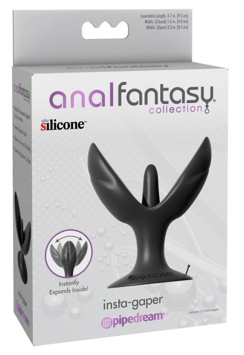 Anal Fantasy Korek anatomiczny silikonowy z przyssawką 9,5 cm