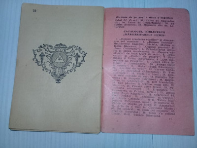 Carte(BROSURA) religioasa veche 1934,SFINTELE ICOANE ,Preot Tom Ghe foto