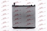 Radiator Toyota Hi-Ace (Hx10) 06-12, Hi-Ace (Hx10) 95-06, motor: 2.5 D-4D, 628x525x40, SRLine, Aluminiu/ Plastic brazat, 164005B330; 164005B331