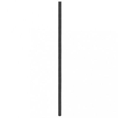 vidaXL Membrană antiburuieni, negru, 4x10 m, PP foto