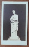Fotografie tip CDV, sculptura Hygiaea