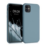 Husa pentru Apple iPhone 11, Silicon, Albastru, 50791.206, kwmobile, Carcasa