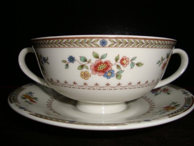 SET / BOL SI FARFURIE DIN PORTELAN ENGLEZESC ROYAL DOULTON foto