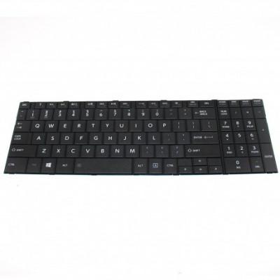 Tastatura laptop Toshiba neagra C55-A5390 foto