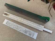 Rigla de Calcul A.W. FABER CASTELL 1/87 Germany A - Vintage 1944