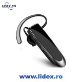 Casca Bluetooth 5.3, Sunet HD, Wireless, 24 ore timp de vorbire, Compatibilitate Universala, Profesionala, Control Volum si Muzica, microfon, Portabil