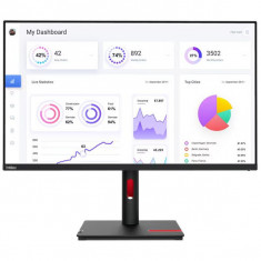 Monitor LED Lenovo ThinkVision T32p-30 31.5 inch UHD IPS 4 ms 60 Hz USB-C