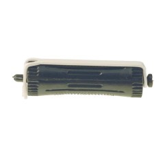 Set 12 bucati bigudiuri din plastic cu elastic pentru permanent NEGRE 60 mm x grosime 19 mm