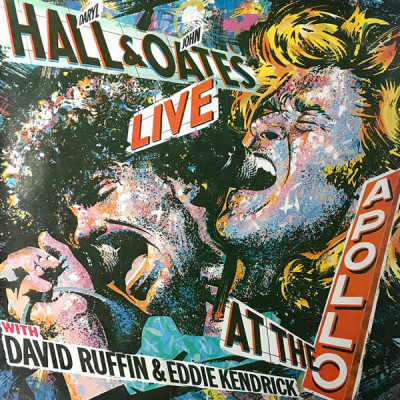 VINIL Daryl Hall &amp;amp; John Oates With David Ruffin &amp;ndash; Live At The Apollo (VG) foto