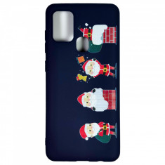 Husa Craciun Samsung Galaxy A21s model Santa Claus, Silicon, Antisoc, Viceversa foto