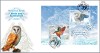 JERSEY 2019 EUROPA CEPT PASARI FDC cu Blocul cu 2 timbre Mi.Bl.185 FDC, Stampilat