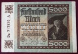 Germania 5000 5.000 Mark 1922 seria 820 **
