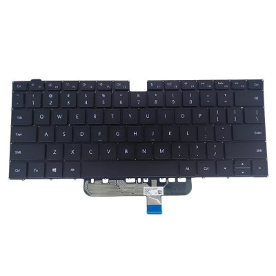 Tastatura Laptop, Huawei, MateBook 14 KLVC-WFH9L, KLVC-WFE9L, KLVL-WFH9, HBB-WAE9PHNL, NbB-WAH9P, WAE9P, WAQ9R, HLY-W29RL, iluminata, layout US foto