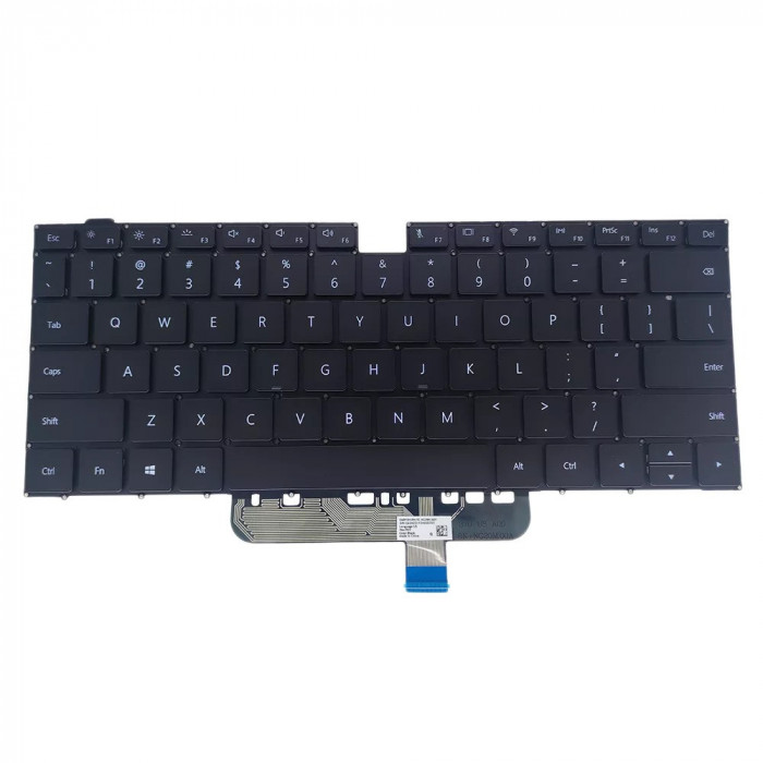 Tastatura Laptop, Huawei, MateBook D15 2020, BOH-WAQ9R, Boh-WAQ9BR, iluminata, US