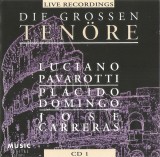 CD Luciano Pavarotti, Placido Domingo&lrm;&ndash; Die Grossen Ten&ouml;re Live Recordings, Clasica