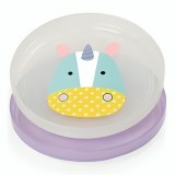 Set farfurii anti-alunecare Unicorn, 2 bucati, Skip Hop