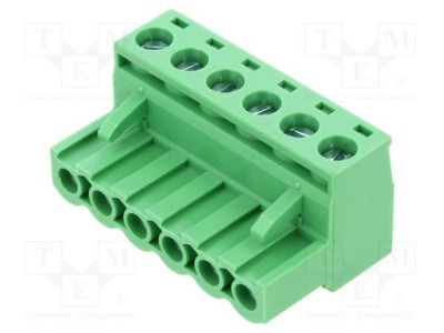 Regletă de conexiuni deconectabilă 5,08mm 6 piste AMPHENOL ANYTEK foto
