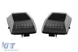 Kit de semnalizatoare LED laterale potrivit pentru Mercedes G-Class W464 2018-2024 cu baza neagra, stanga + dreapta Performance AutoTuning