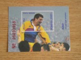 M1 TX3 7 - 2001 - Hagi - 17 ani sub tricolor - colita nedantelata, Sport, Nestampilat