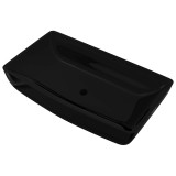 Cumpara ieftin Chiuveta baie din ceramica, dreptunghiular, negru