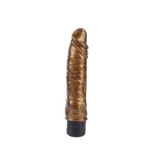 Vibrator Rosy Chubby Beau Gold 21.5cm