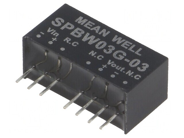 Convertor DC/DC 3W 18-75V la 3.3V 700mA