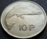 Moneda 10 PENCE - IRLANDA, anul 1980 *cod 3969 - 11,38 grame!, Europa