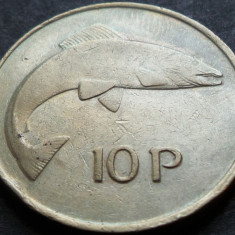 Moneda 10 PENCE - IRLANDA, anul 1980 *cod 3969 - 11,38 grame!