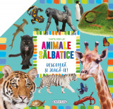 Carte pop-up - animale salbatice PlayLearn Toys, Girasol
