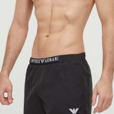 Emporio Armani Underwear pantaloni scurti de baie culoarea negru