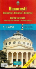 Bucuresti. Harta turistica foto