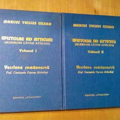 EPISTOLAE AD ATTICUM - Marcus Tullius Cicero - 2 Vol., 1977, 714 p.