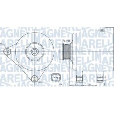 Alternator Citroen C5 2 (Rc), C5 2 Break (Re), C8 (Ea ; Peugeot 307 Cc (3b), 308 I (4a , 407 Sw (6e , 807 (Eb), Expert Tepee (Vf3x), 1.8 16V, 1.8 16V
