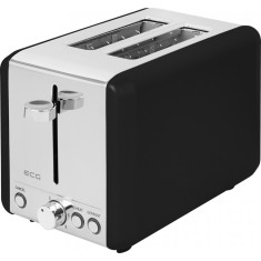Prajitor de paine ECG ST 2708 Tradizione Nero, putere 925 W, 2 felii, 6 grade