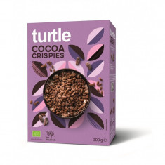 Cereale de orez crocante eco cu cacao, 300g, Turtle