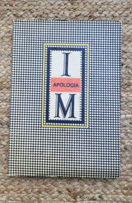 APOLOGIA-IOSIF MOESIODAX PARTEA INTAI ,1977 foto