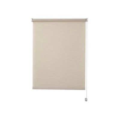 Roleta poliester, 120 x 160 cm, bej, atenueaza lumina solara foto